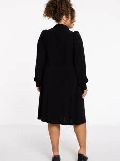 YOEK Damen Kleid in schwarz