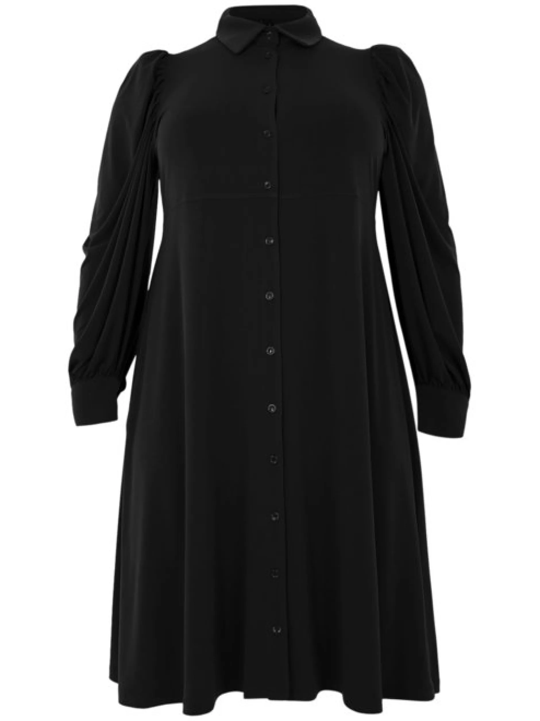 YOEK Damen Kleid in schwarz