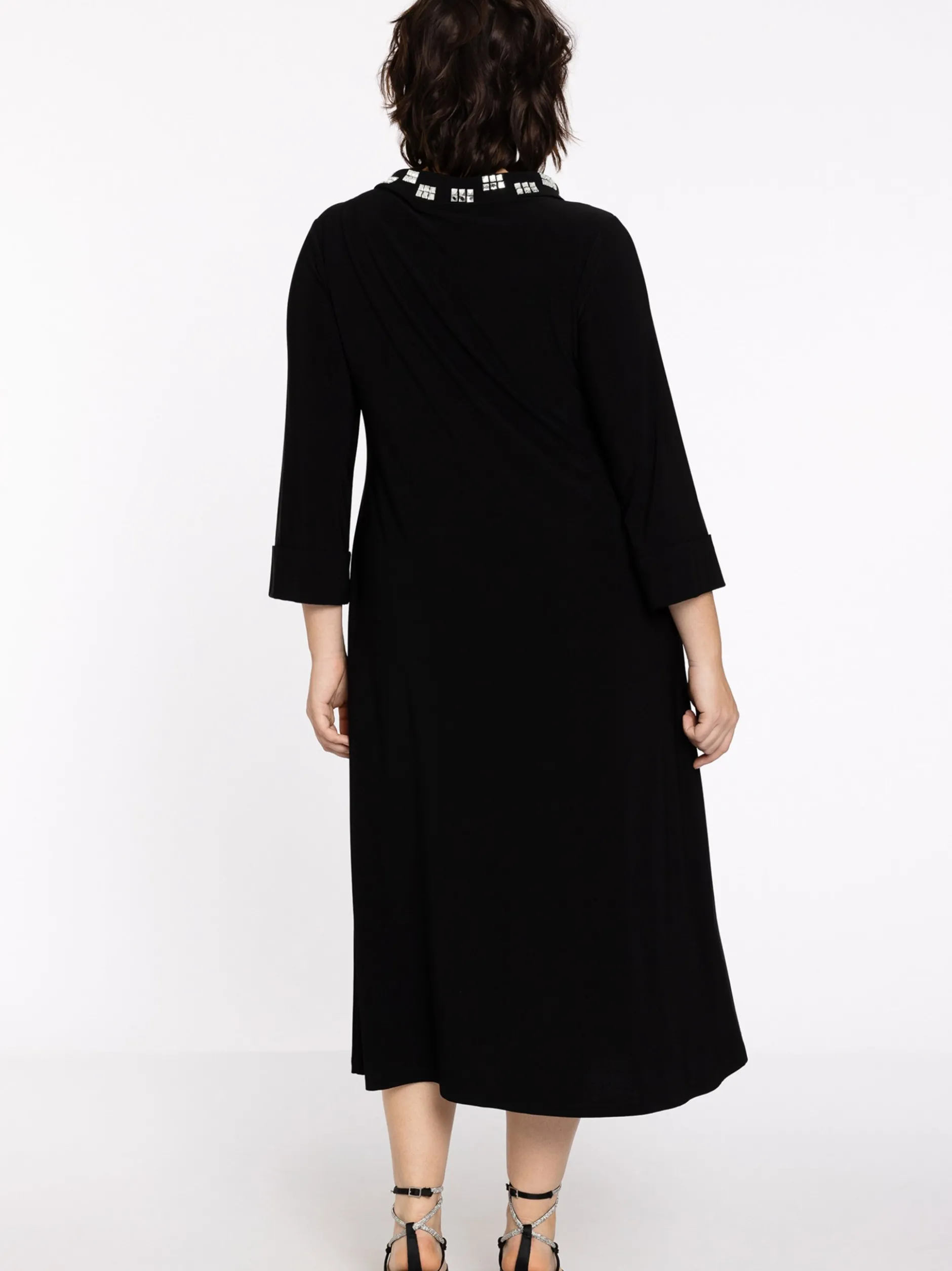YOEK Damen Kleid in schwarz