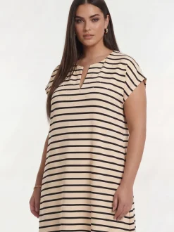 YOEK Damen Kleid in schwarz
