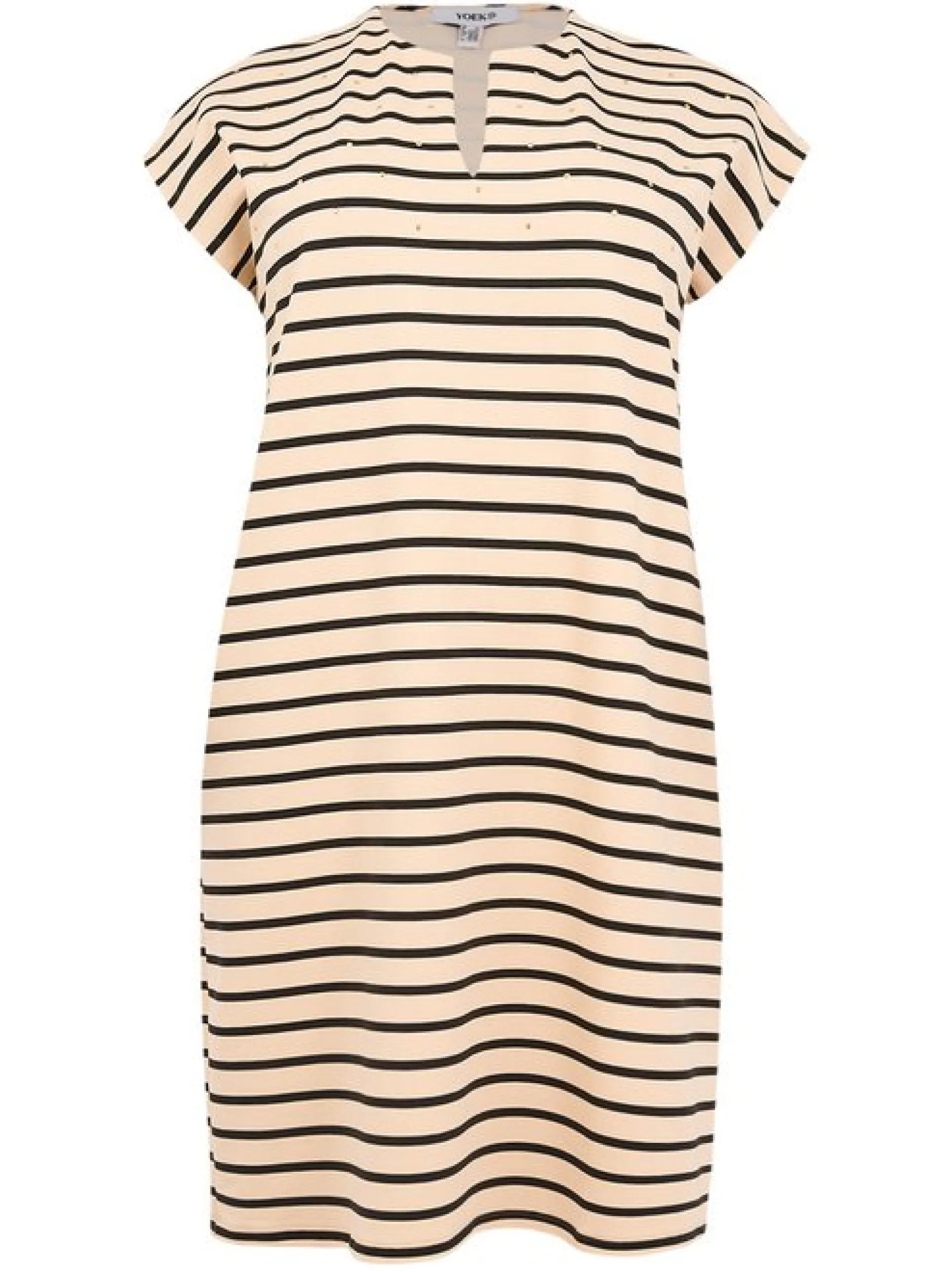 YOEK Damen Kleid in schwarz