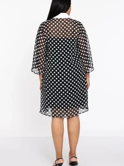 YOEK Damen Kleid in schwarz