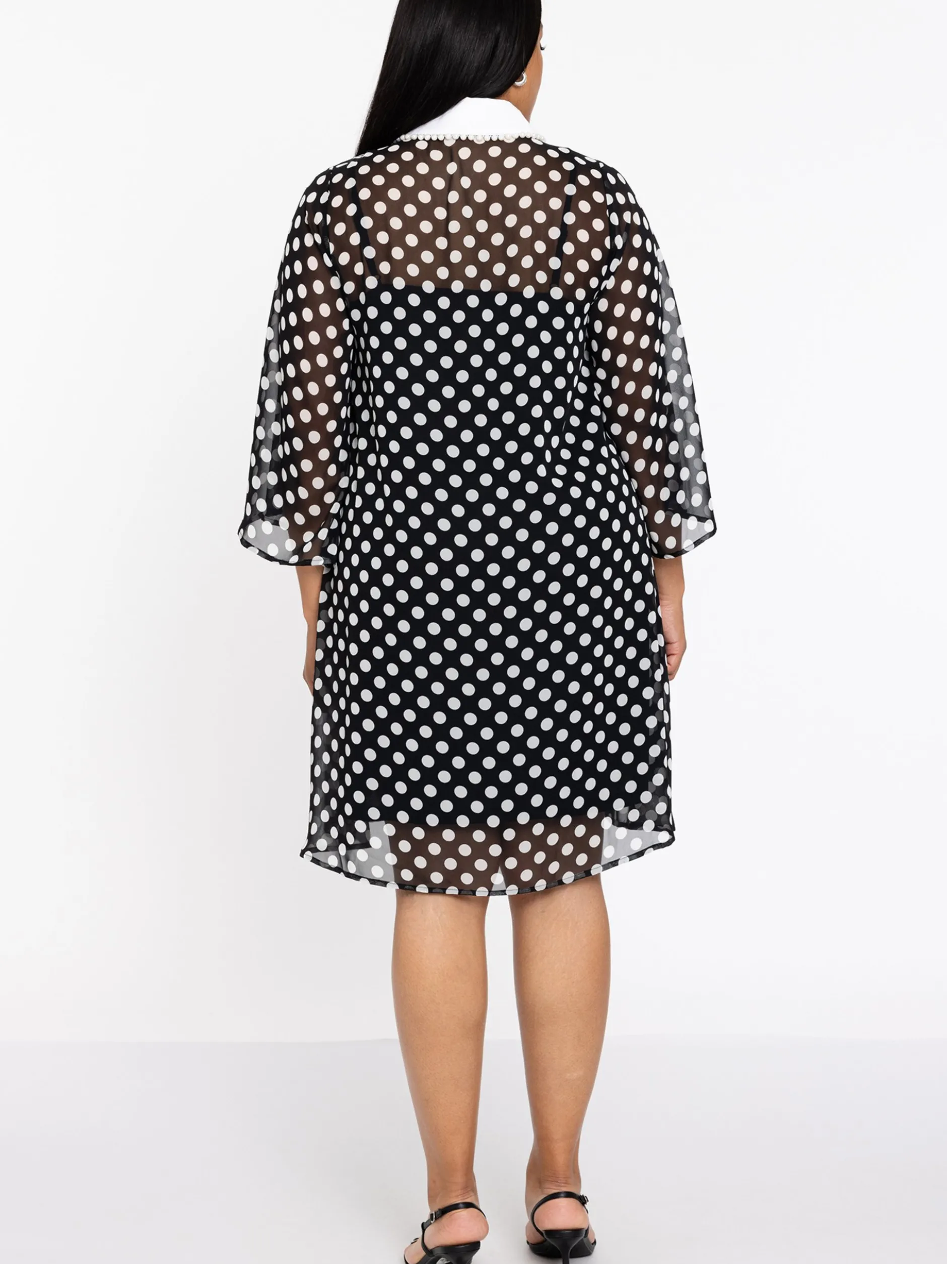 YOEK Damen Kleid in schwarz