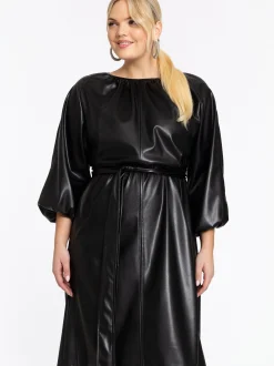 YOEK Damen Kleid in schwarz