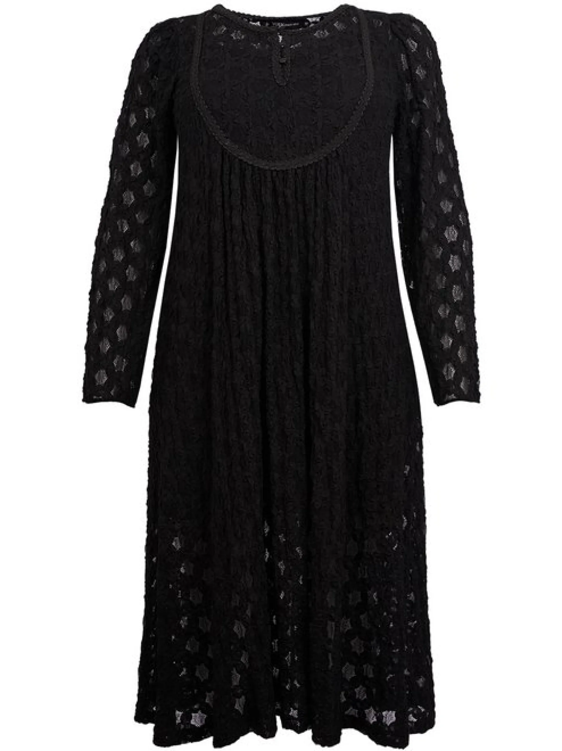 YOEK Damen Kleid in schwarz