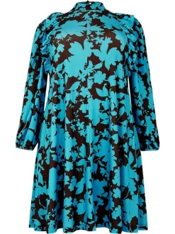 YOEK Damen Kleid in türkis