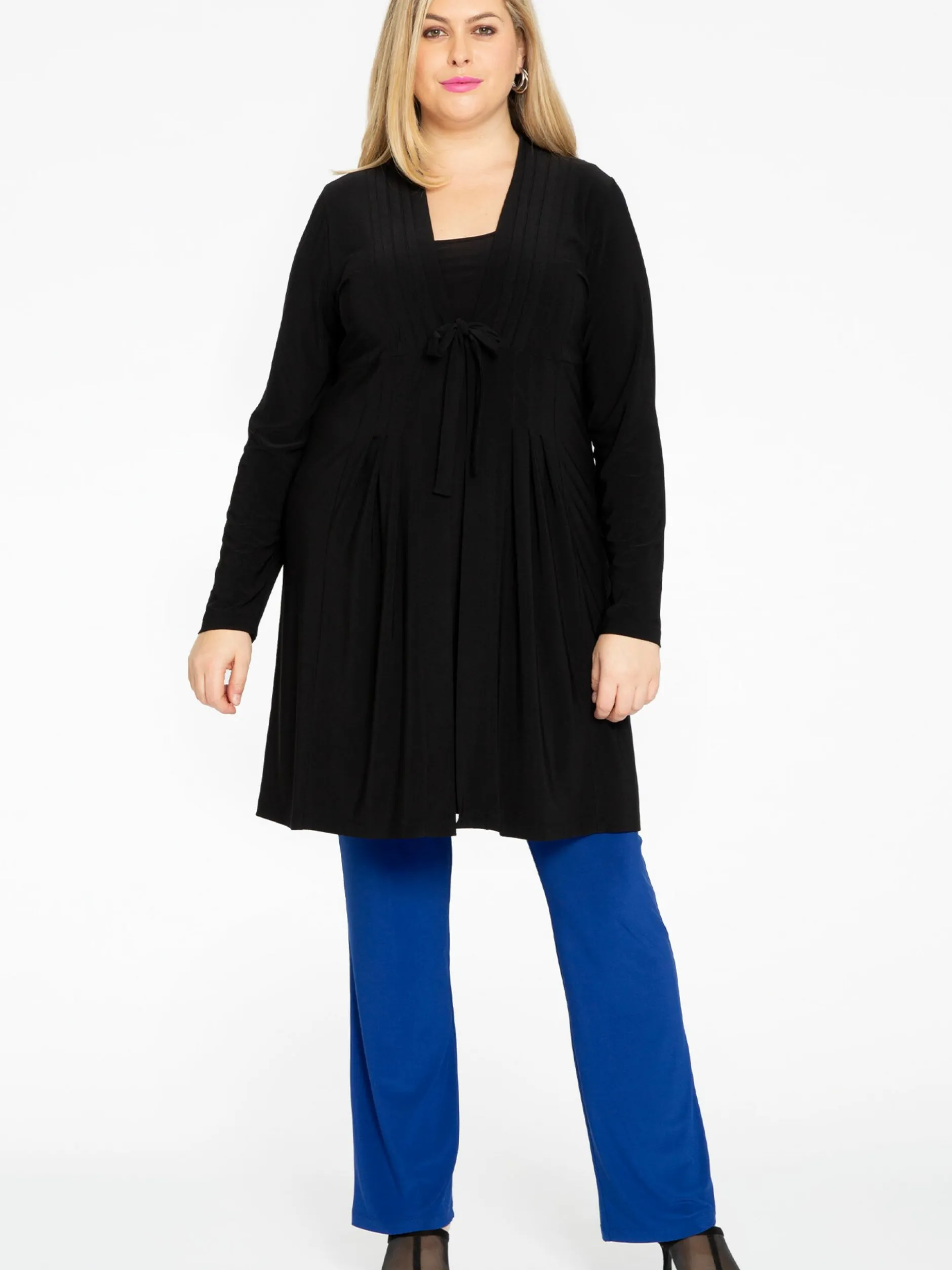 YOEK Damen Leggings in blau