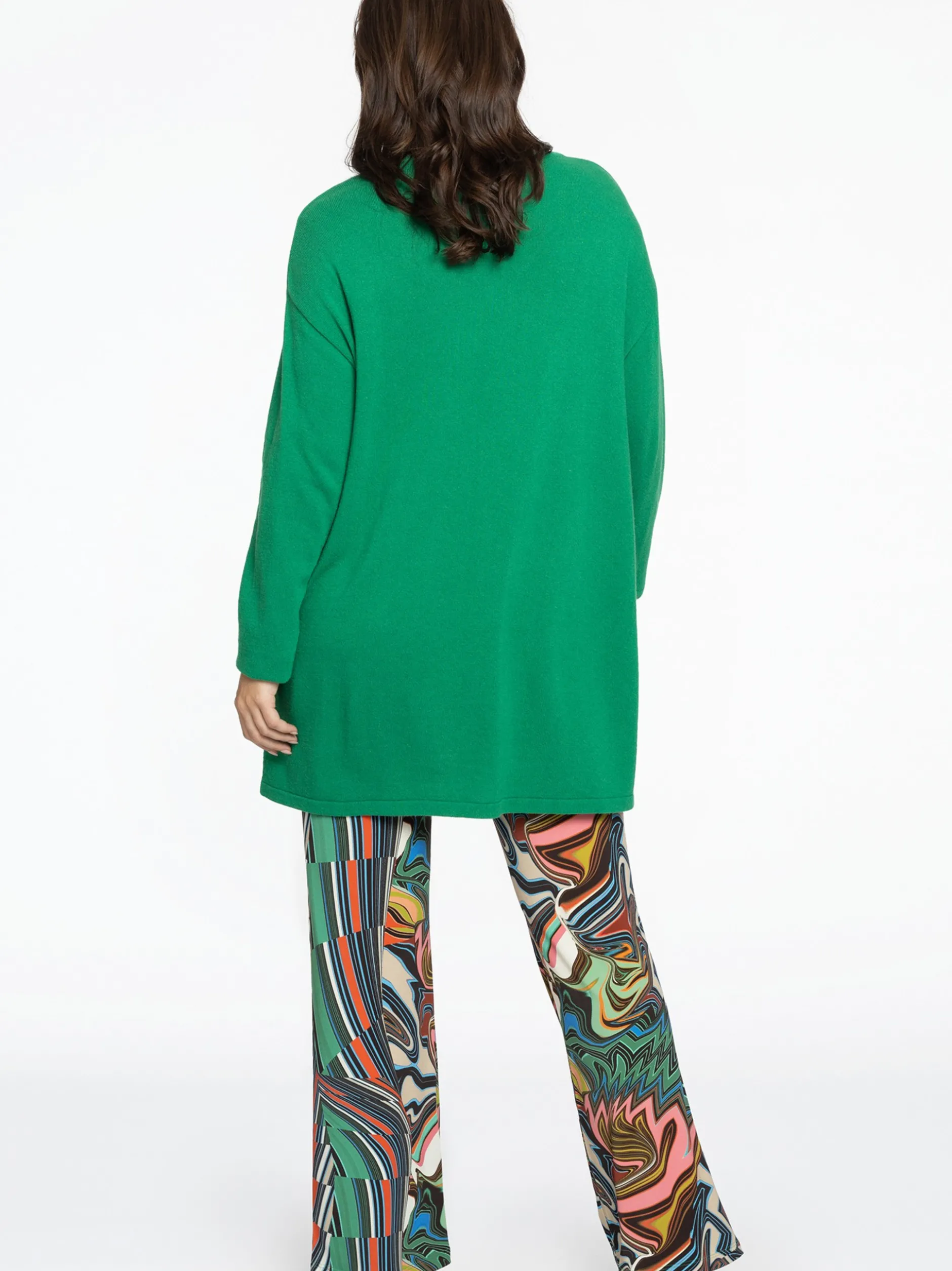 YOEK Damen Pullover in grün