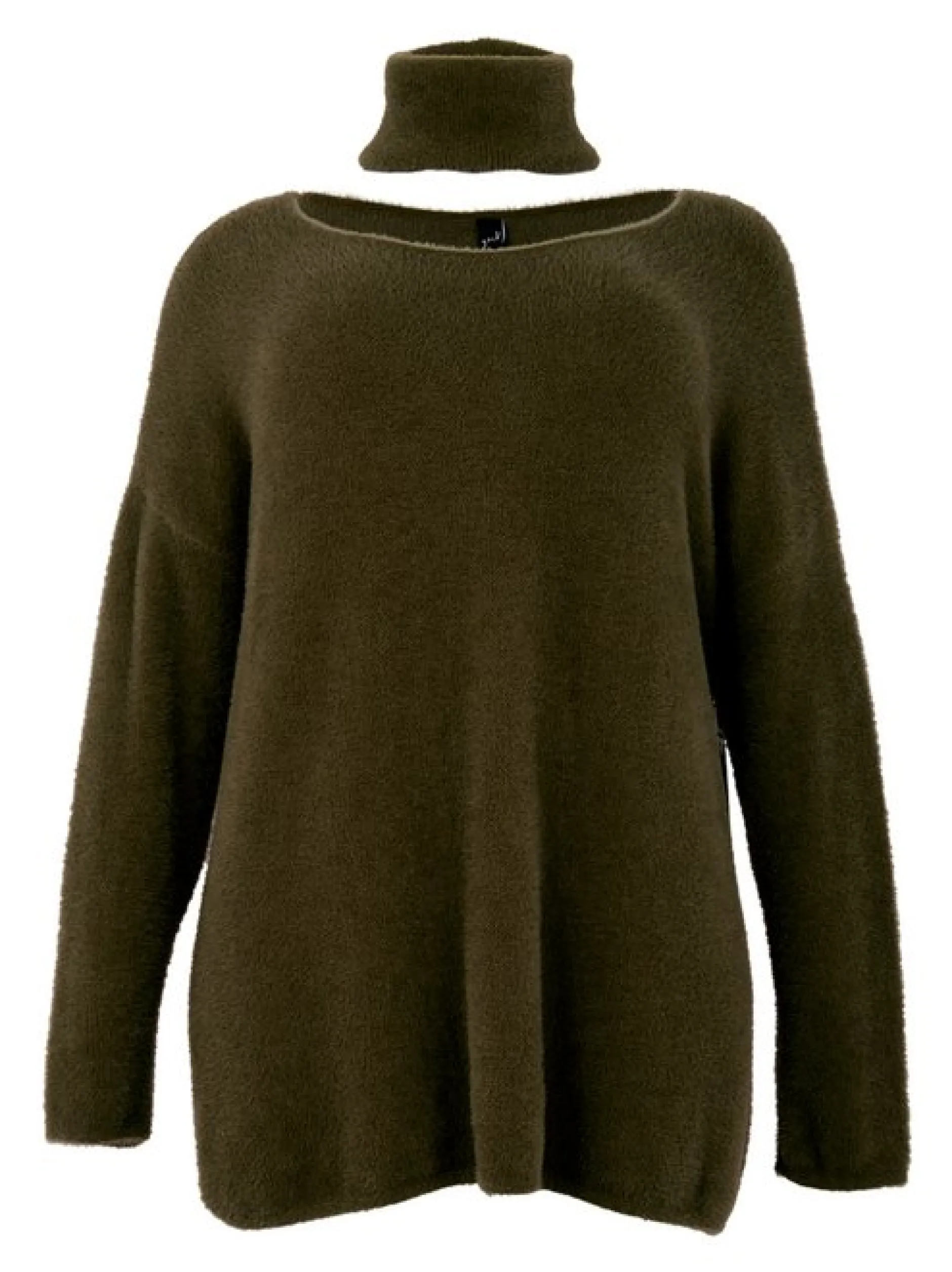 YOEK Damen Pullover in grün