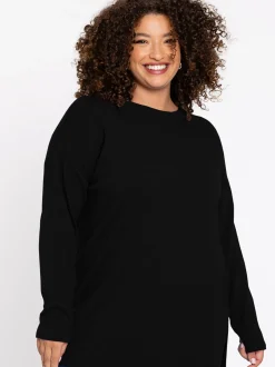 YOEK Damen Pullover in schwarz