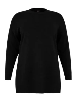 YOEK Damen Pullover in schwarz