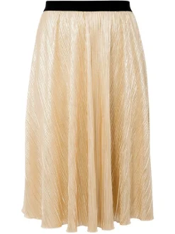YOEK Damen Rock in gold