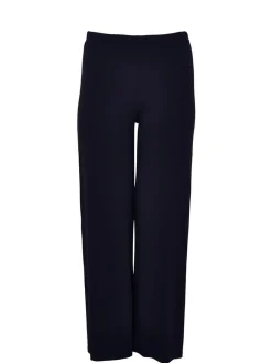 YOEK Damen Schlaghose in blau