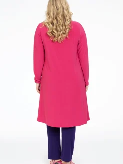 YOEK Damen Strickjacke in rosa