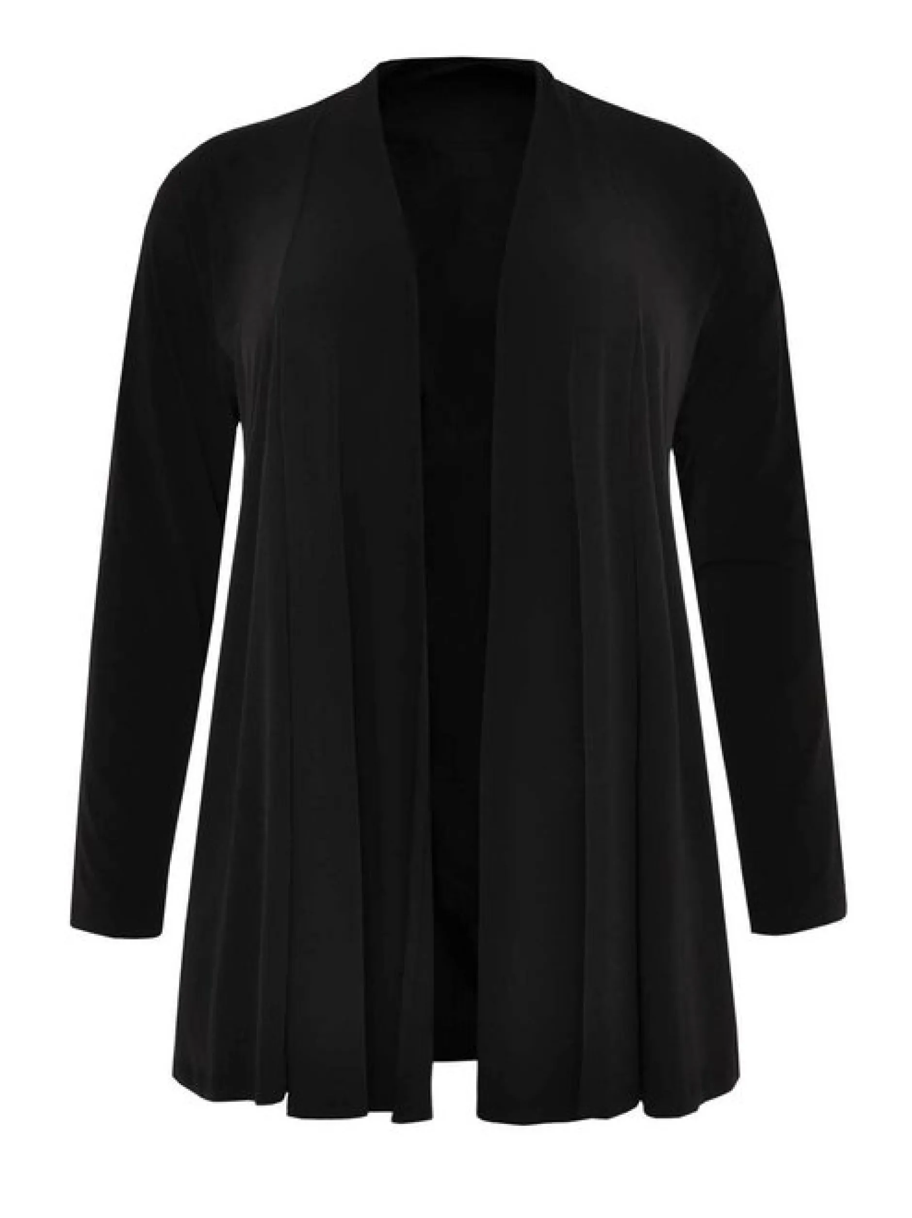 YOEK Damen Strickjacke in schwarz