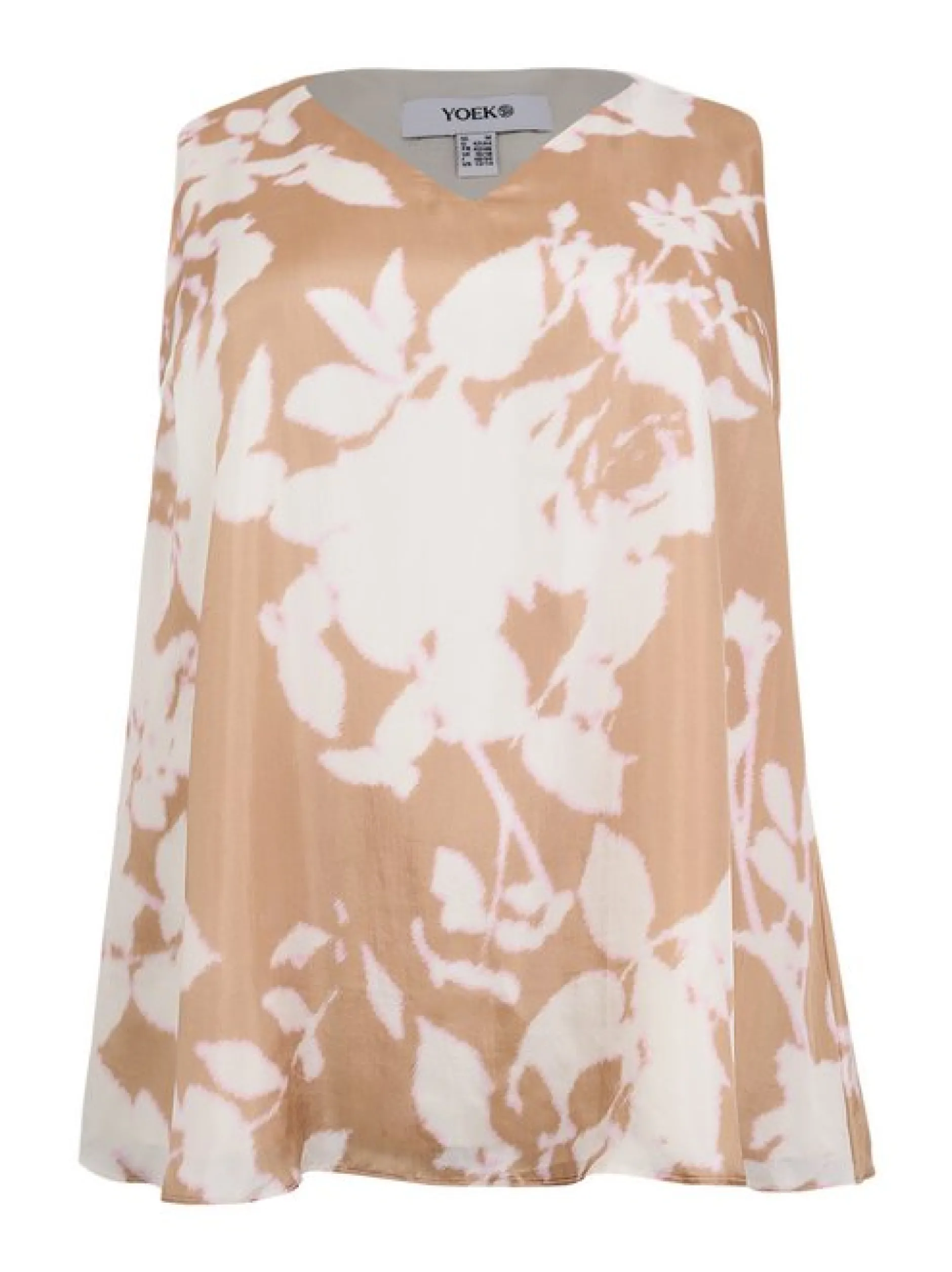 YOEK Damen Top in braun