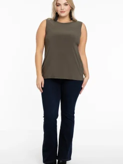 YOEK Damen Top in grün