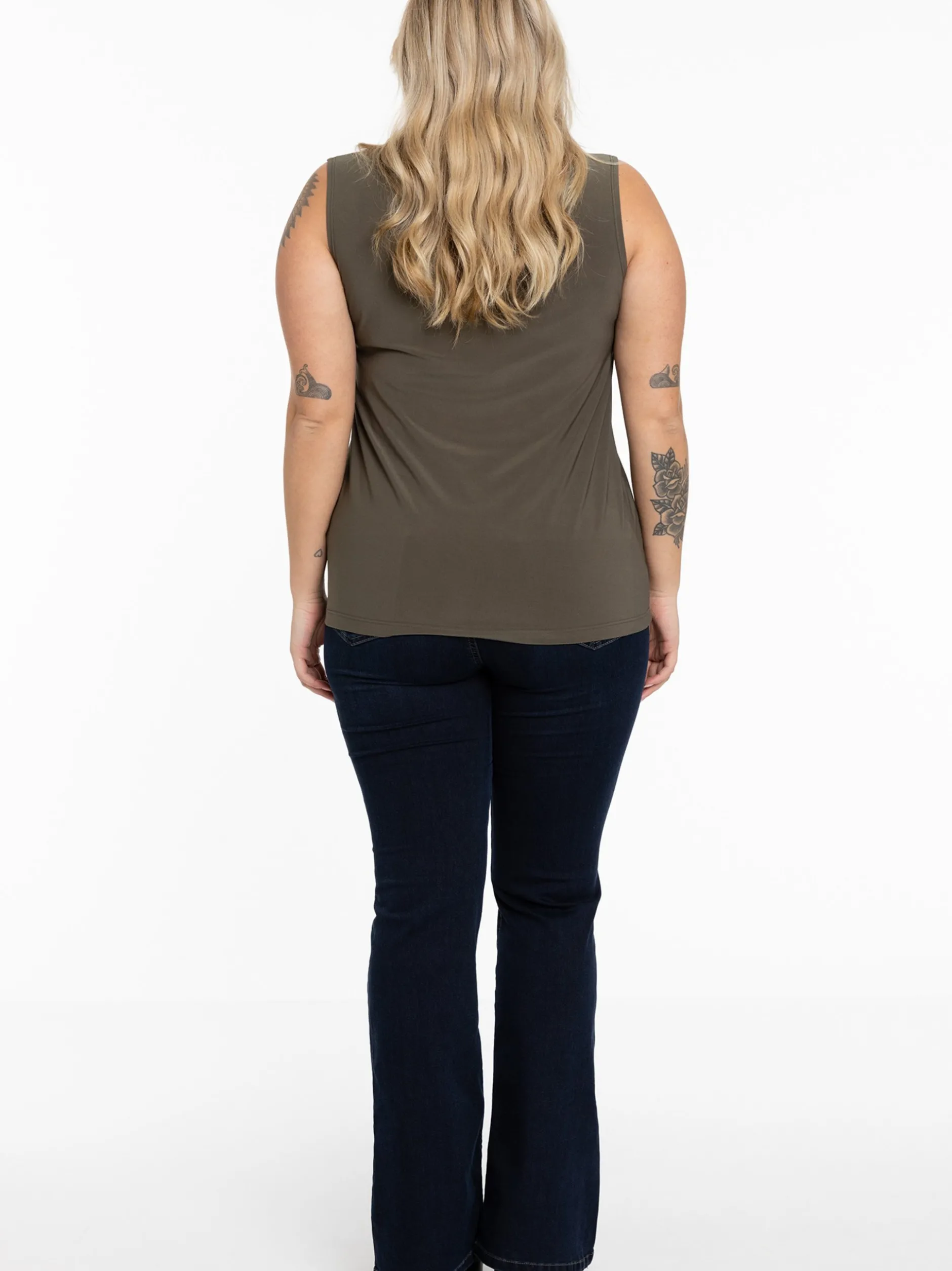 YOEK Damen Top in grün