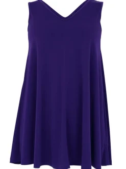 YOEK Damen Top in lila
