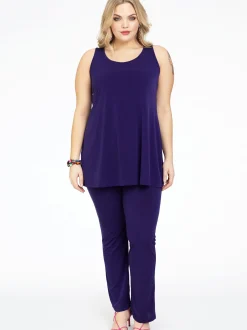 YOEK Damen Top in lila