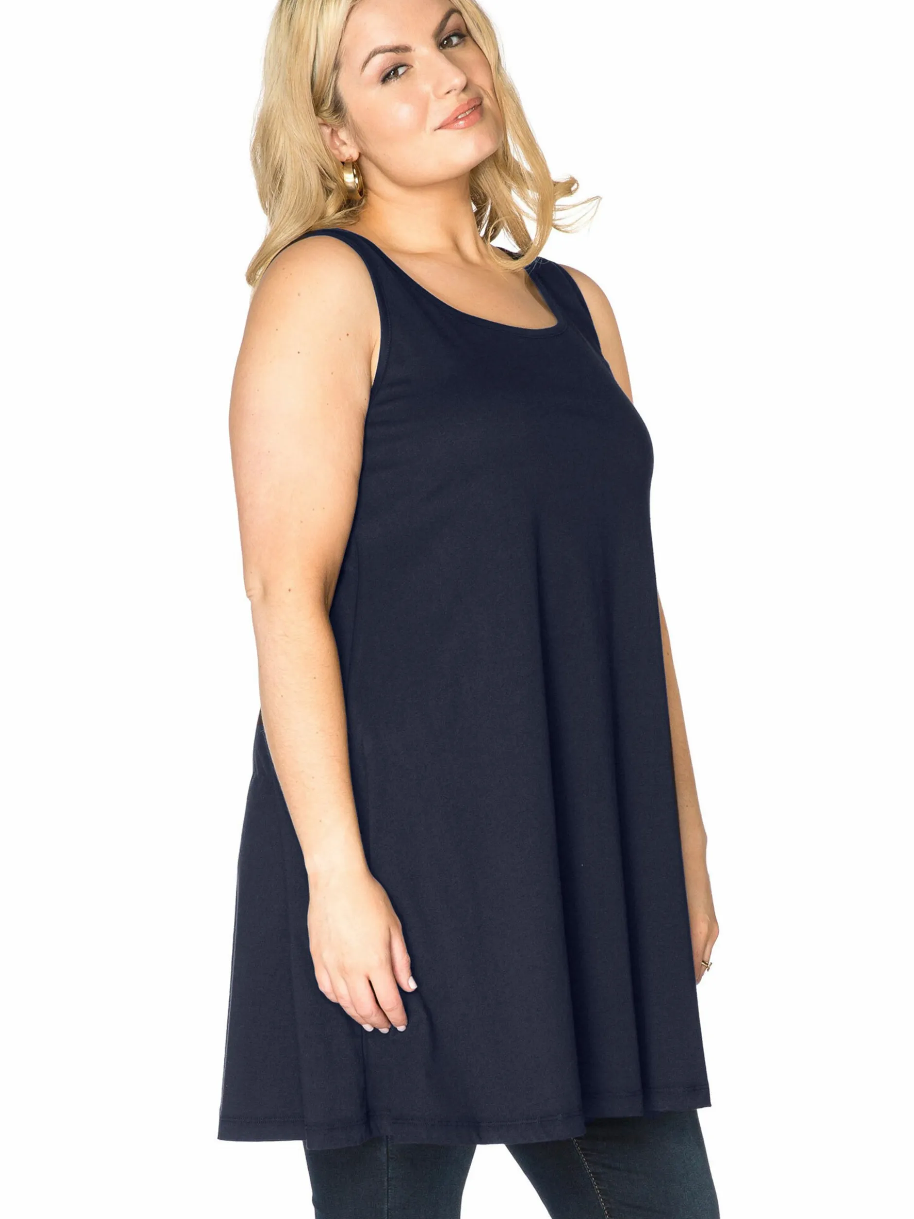 YOEK Damen Top in marine