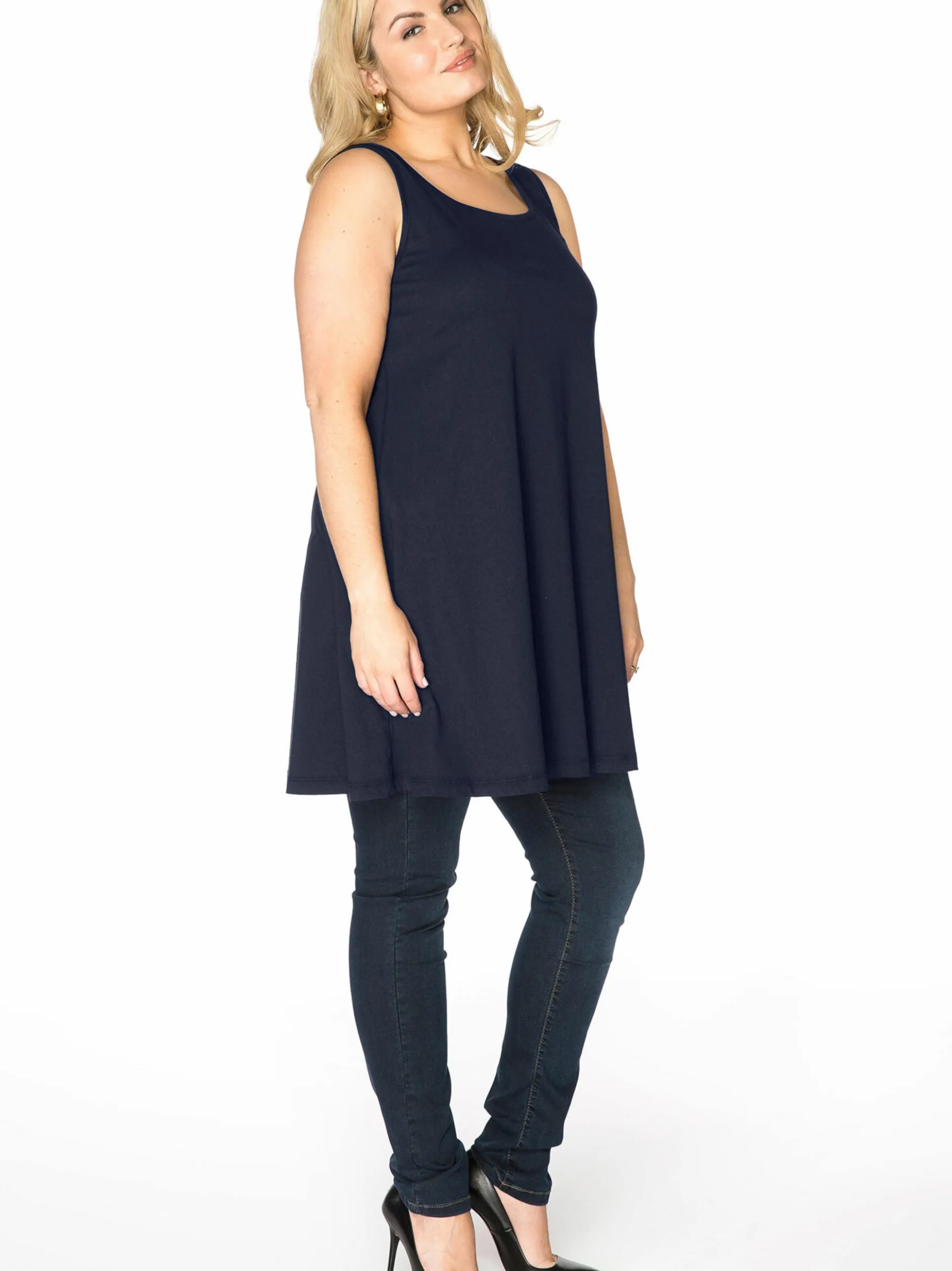 YOEK Damen Top in marine