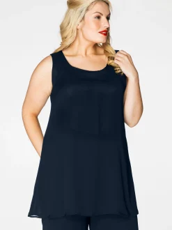 YOEK Damen Top in marine