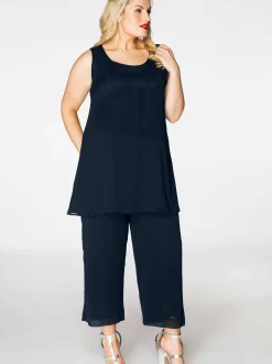 YOEK Damen Top in marine