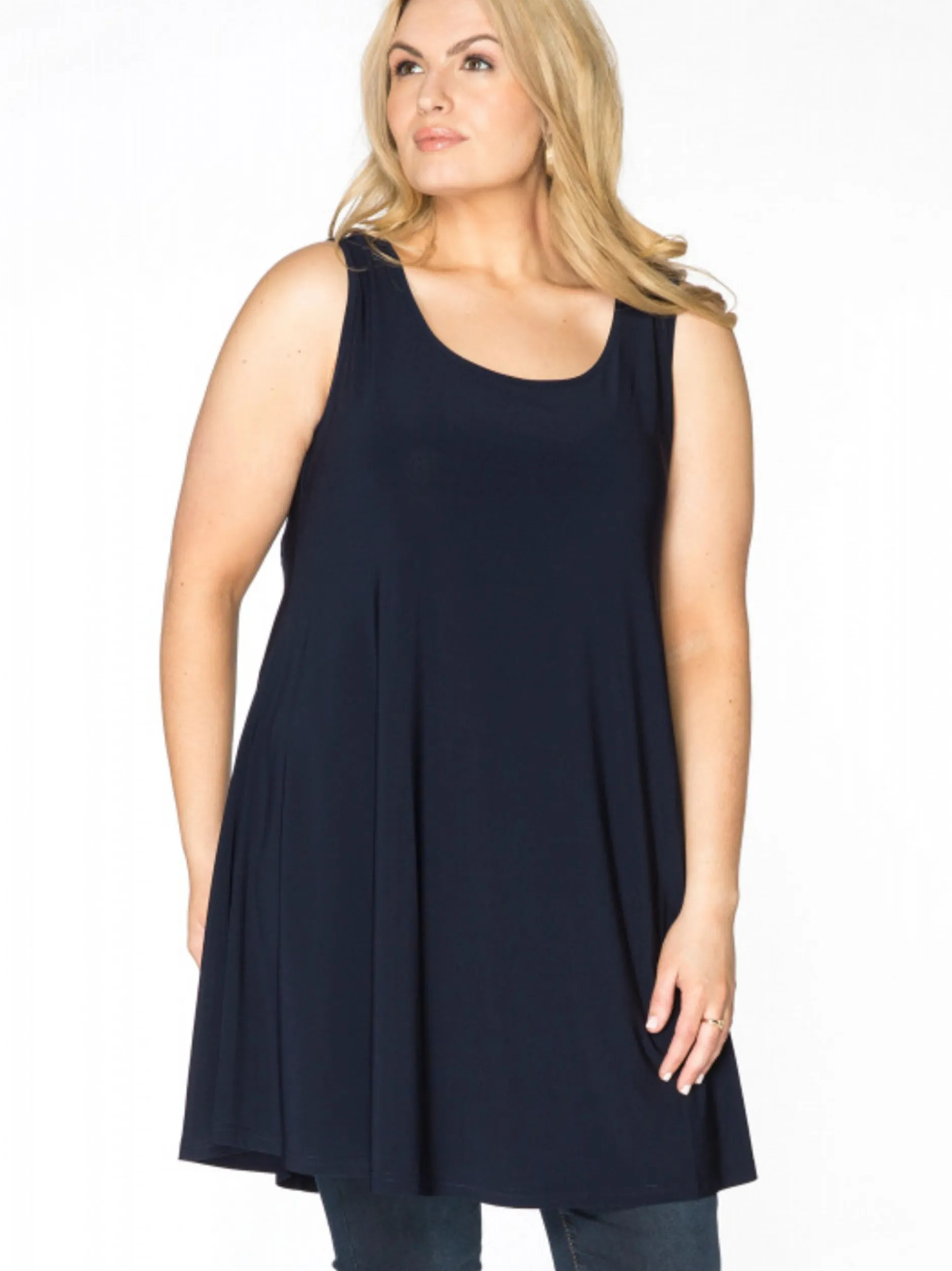 YOEK Damen Top in marine
