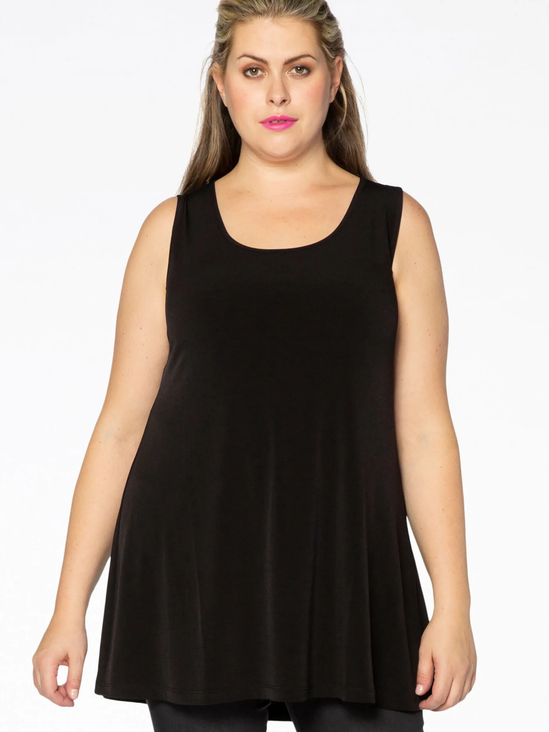 YOEK Damen Top in schwarz