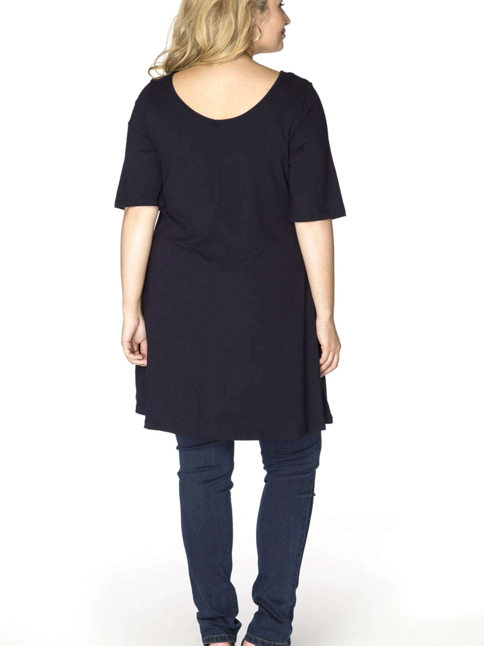 YOEK Damen T-Shirt in blau