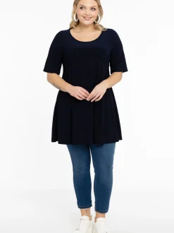 YOEK Damen T-Shirt in blau