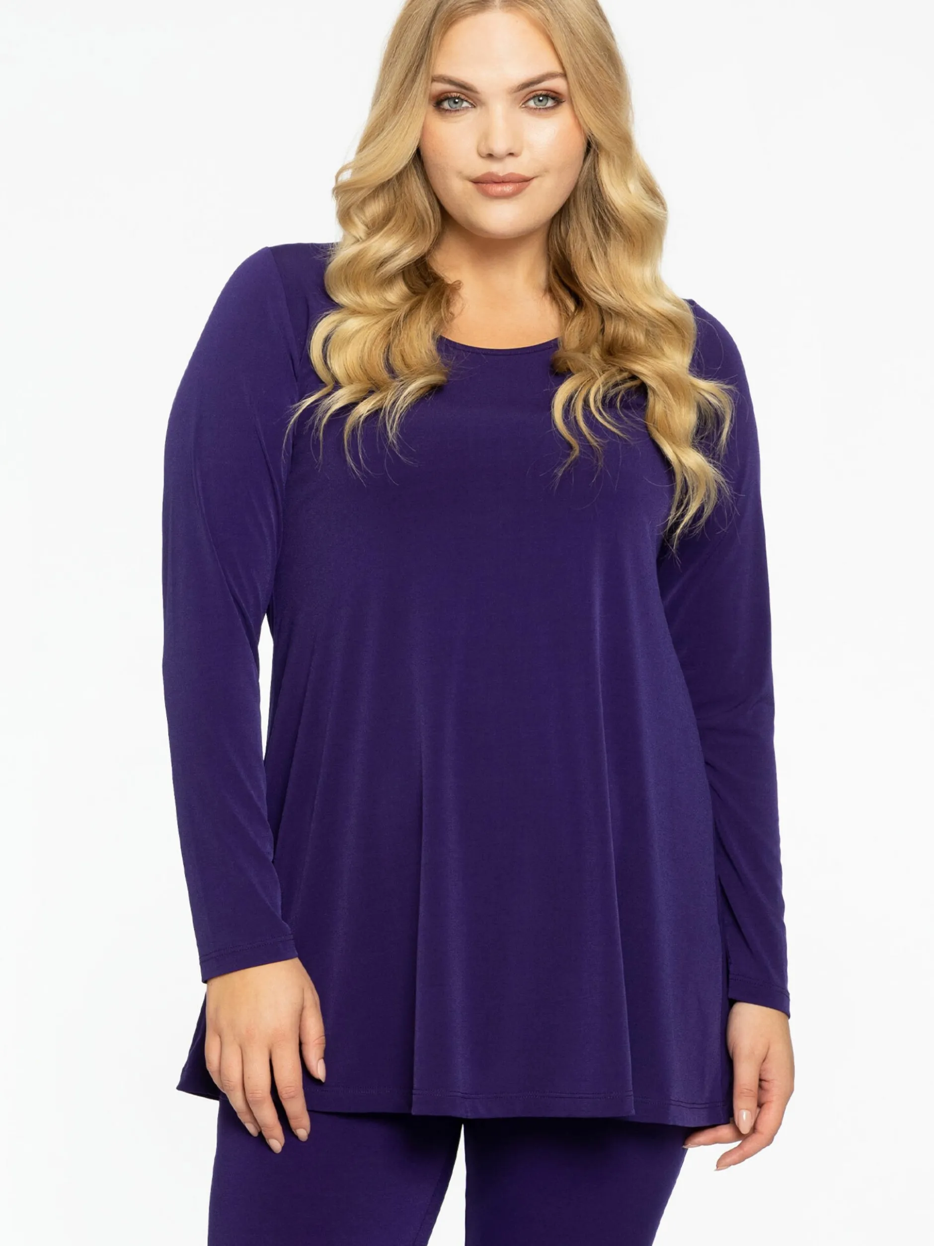 YOEK Damen T-Shirt in lila