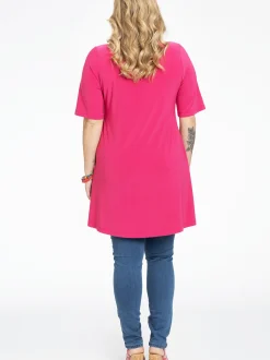 YOEK Damen T-Shirt in rosa