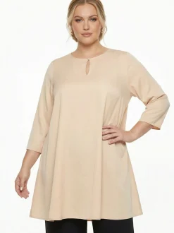YOEK Damen Tunika in rosa
