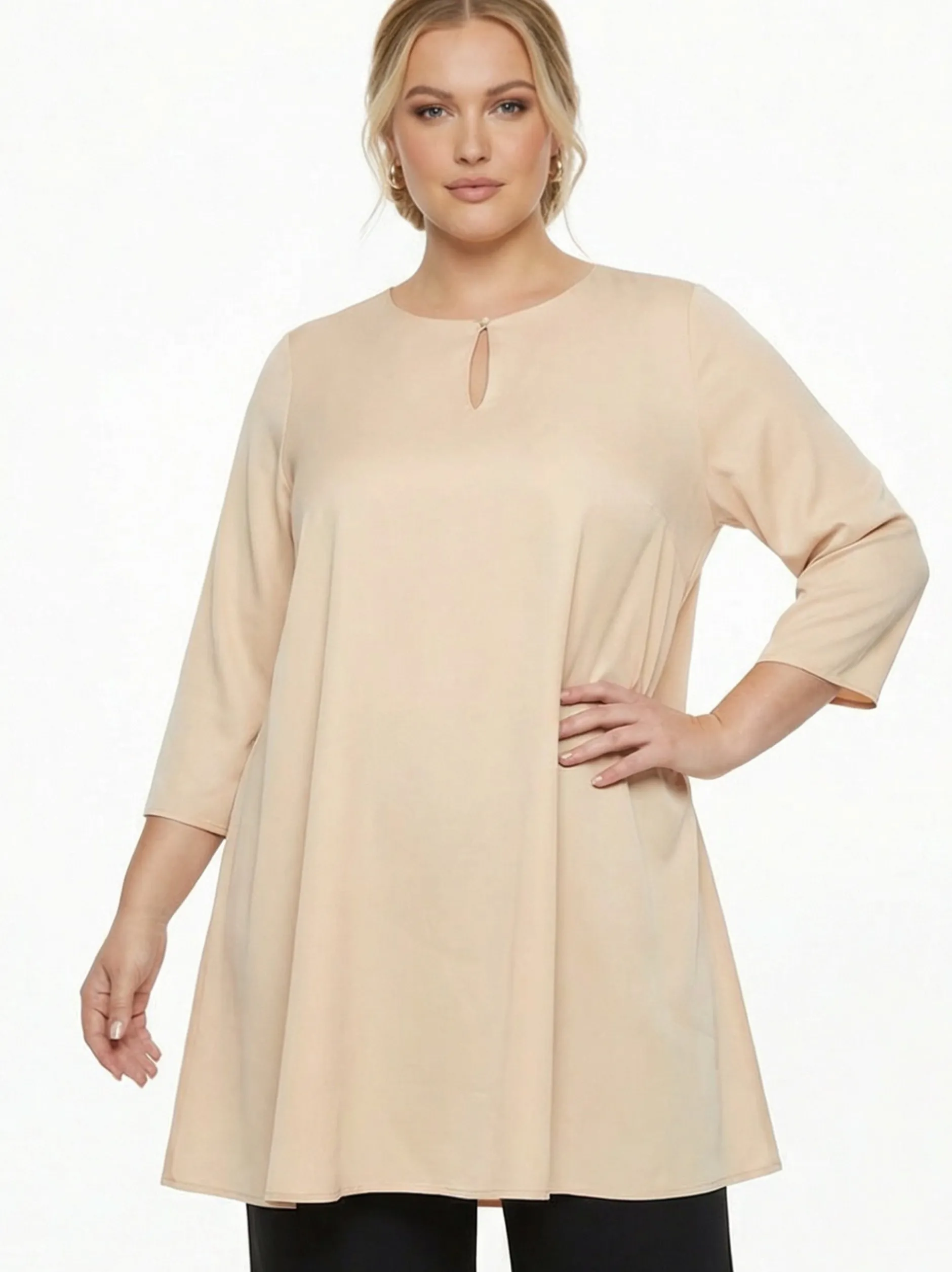 YOEK Damen Tunika in rosa