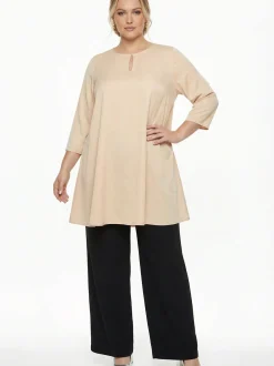YOEK Damen Tunika in rosa