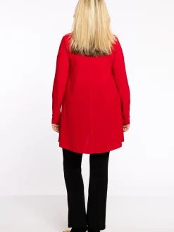 YOEK Damen Tunika in rot