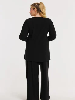YOEK Damen Tunika in schwarz