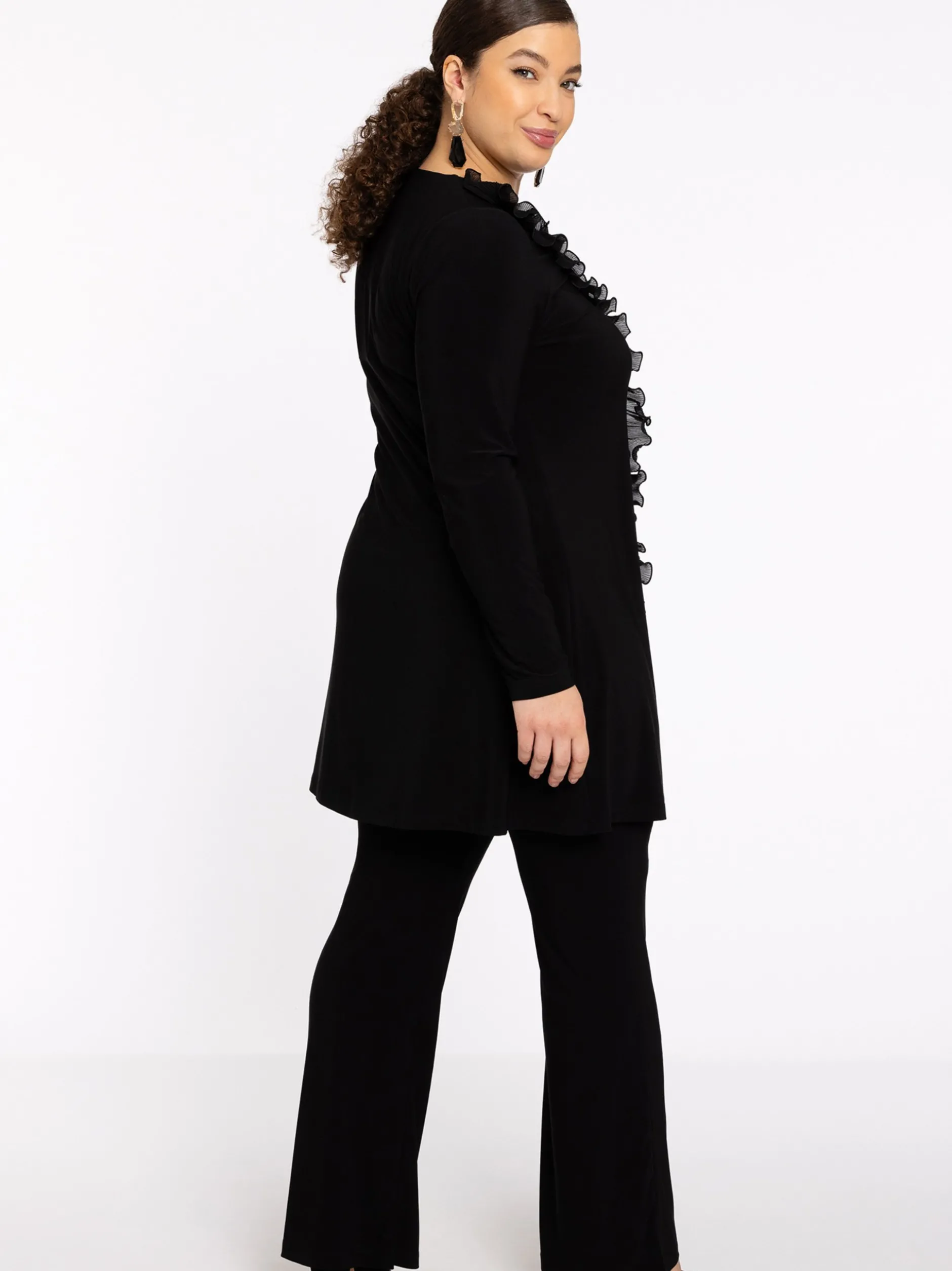 YOEK Damen Tunika in schwarz