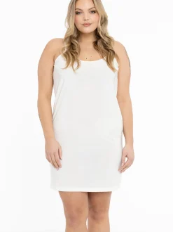 YOEK Damen Unterkleid in ecru