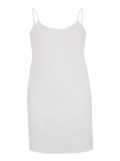 YOEK Damen Unterkleid in weiß