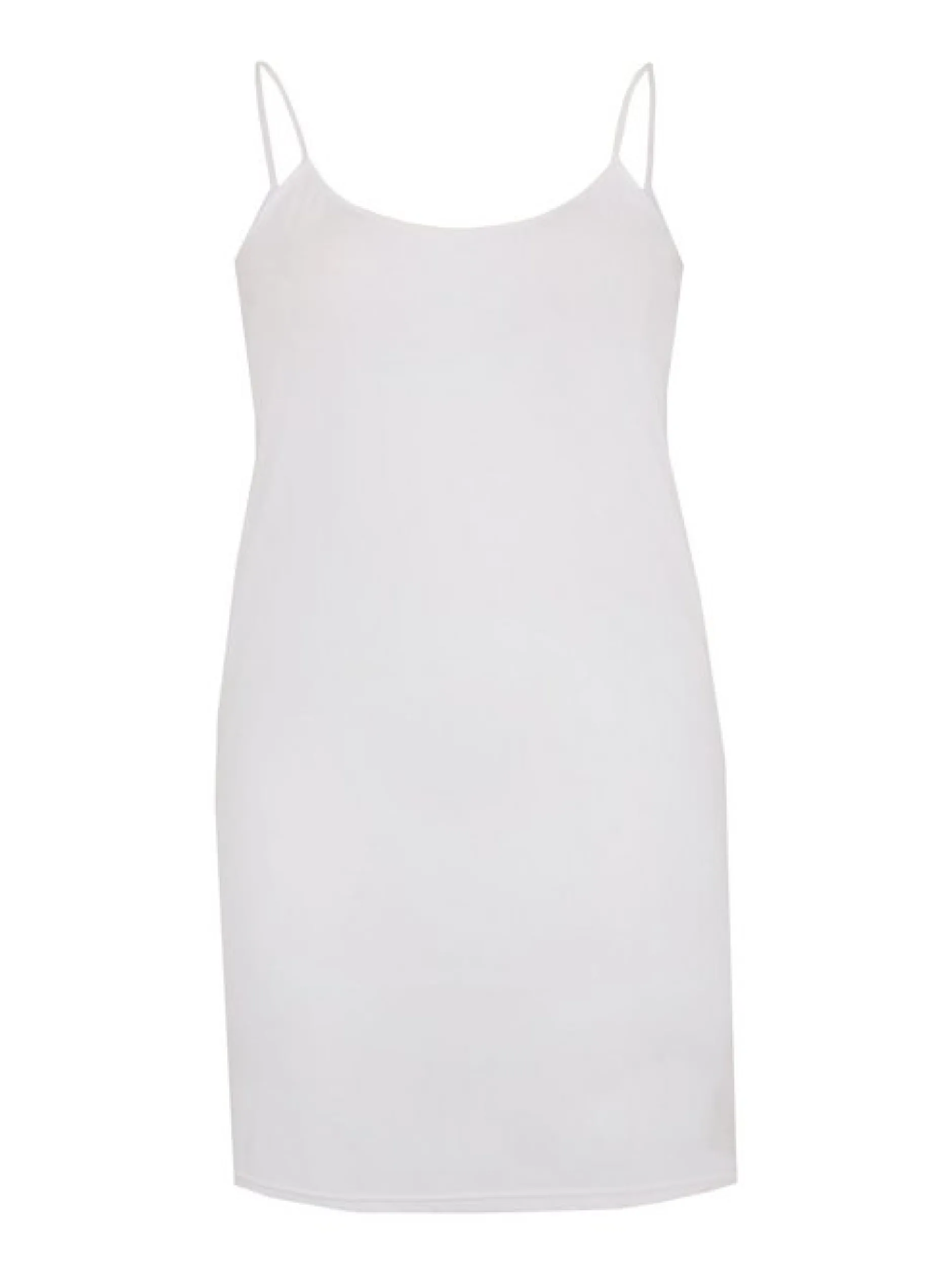 YOEK Damen Unterkleid in weiß