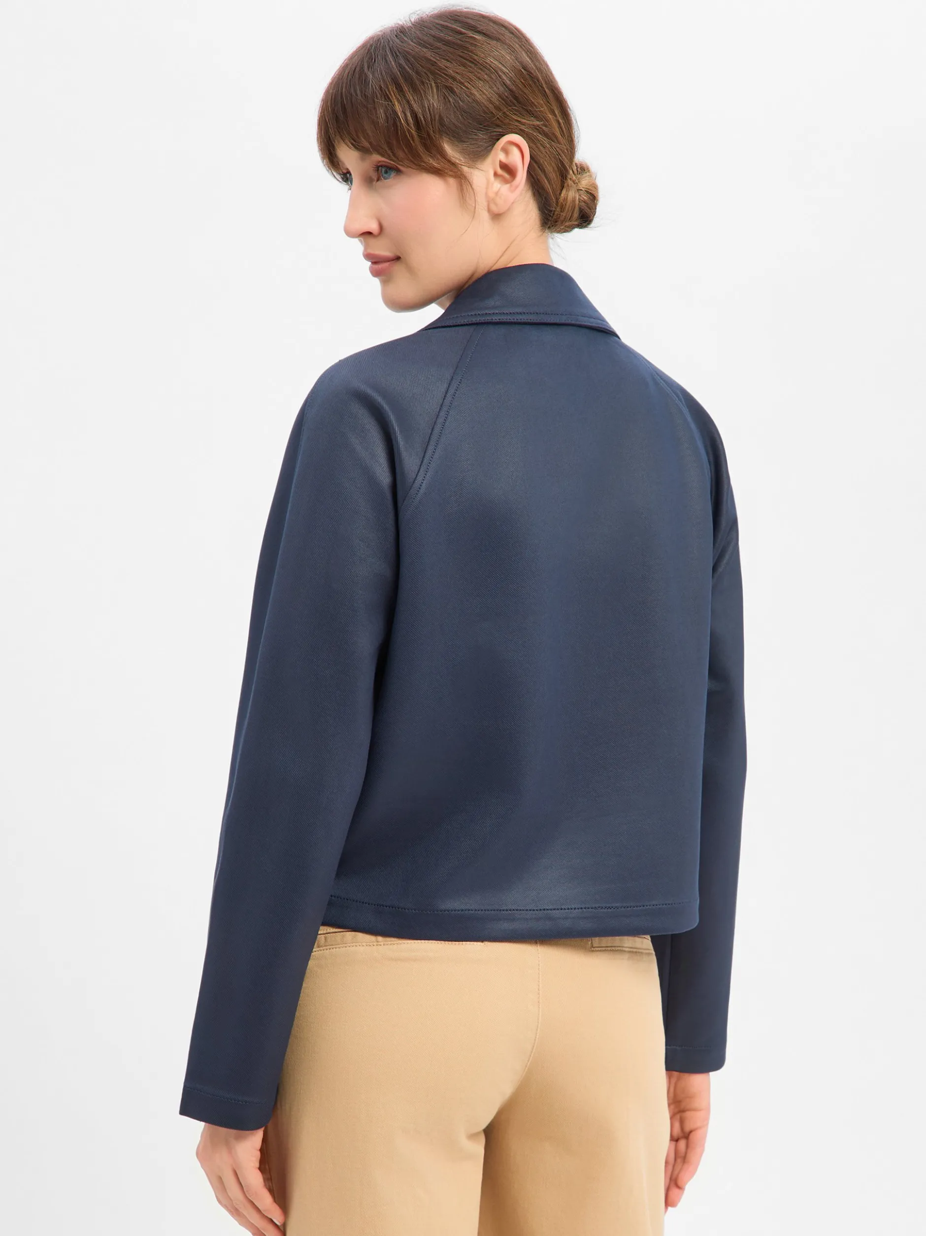 zero Damen Übergangsjacke in marine
