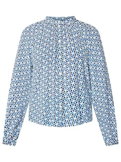 zero Damen Bluse in mehrfarbig