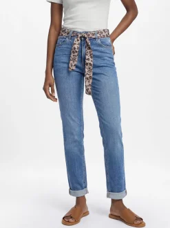zero Damen Jeans - Orlando in denim - Länge: lang