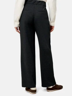 zero Damen Jerseyhose in schwarz grau
