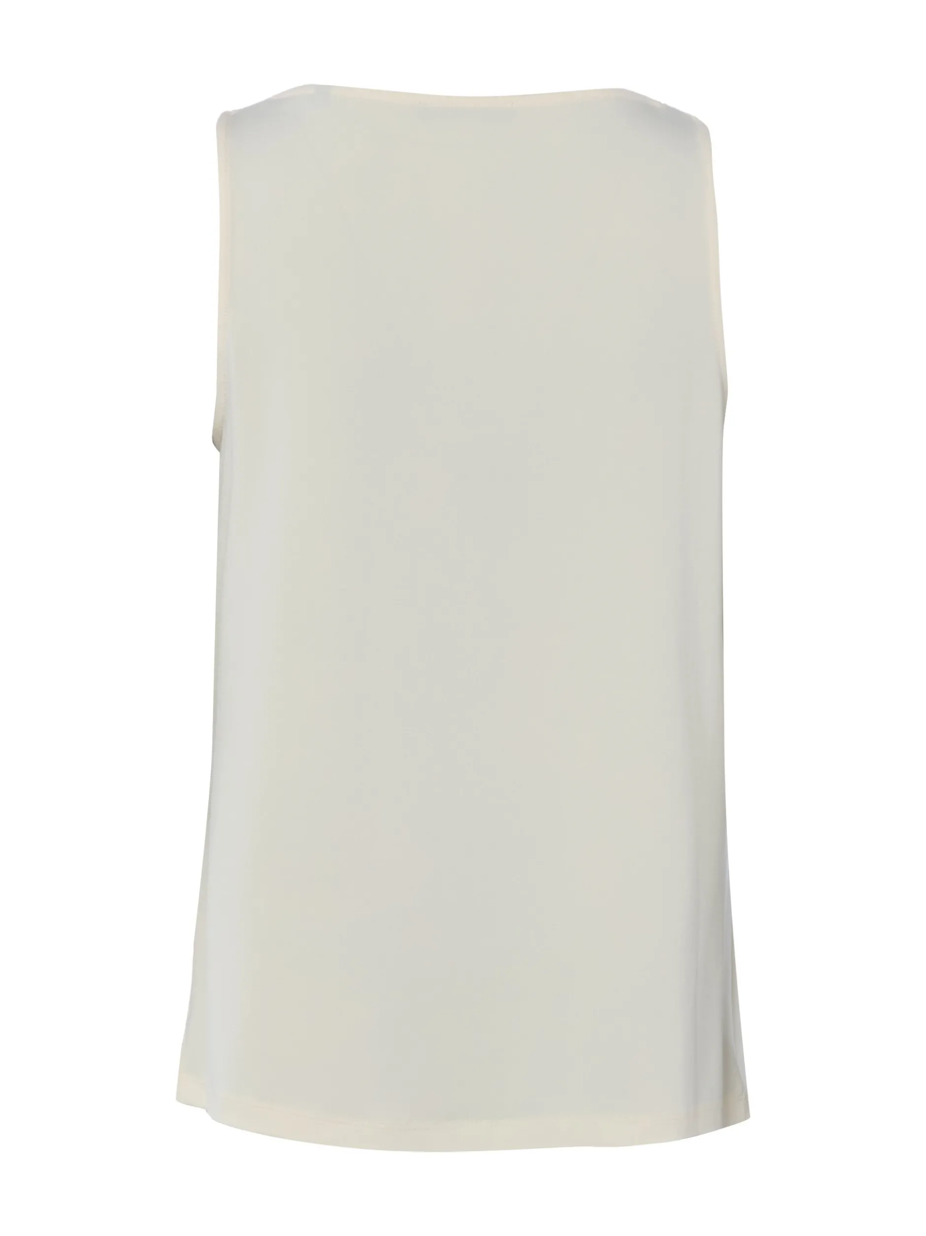 zero Damen Jersey-Top in sand - Ausschnitt: Wasserfall