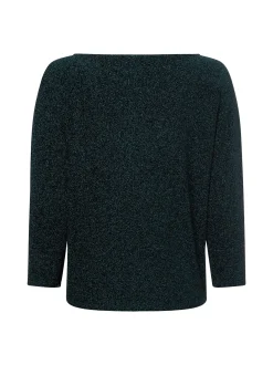 zero Damen Langarmshirt in petrol schwarz