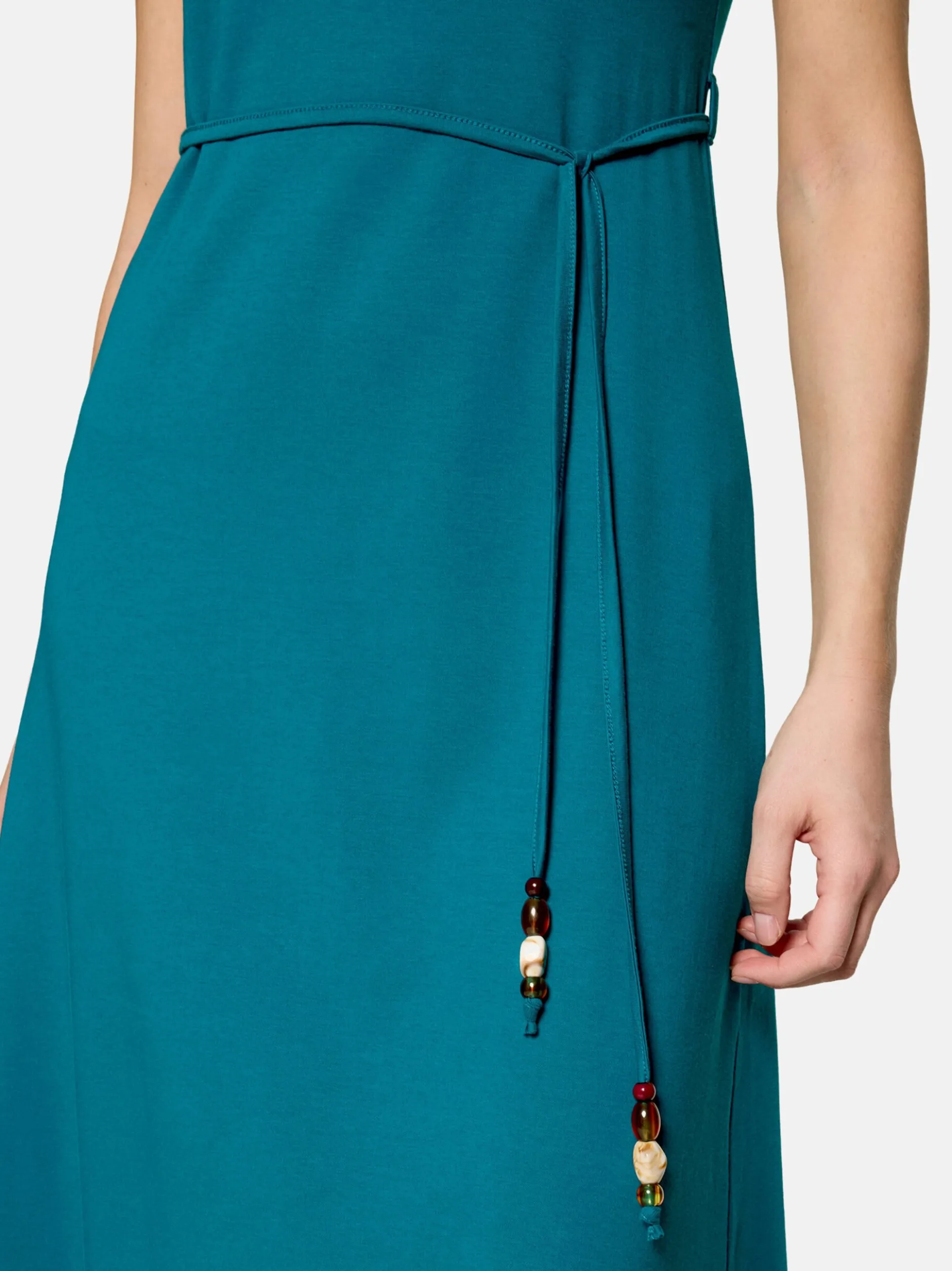 zero Damen Maxikleid in türkis